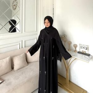 abaya nareen premium elegant daily wear